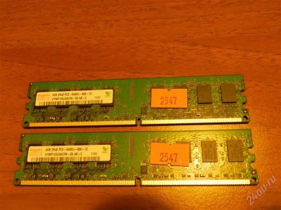 Лот: 2460099. Фото: 1. DDR2x2GbHynix. Оперативная память
