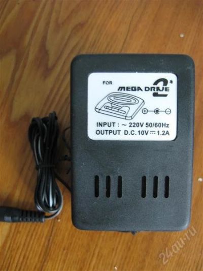 Лот: 840945. Фото: 1. Блок питания 10В SEGA обмен на... Зарядные устройства, блоки питания для бытовой техники