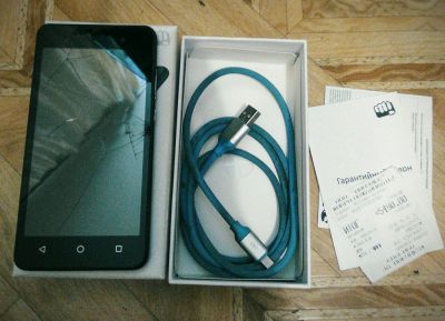 Лот: 12236608. Фото: 1. Смартфон micromax q334, С Рубля... Смартфоны