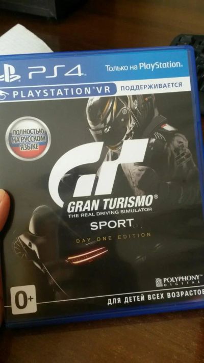 Лот: 11303644. Фото: 1. Grand turismo sport Ps4. Запчасти для игровых приставок, консолей