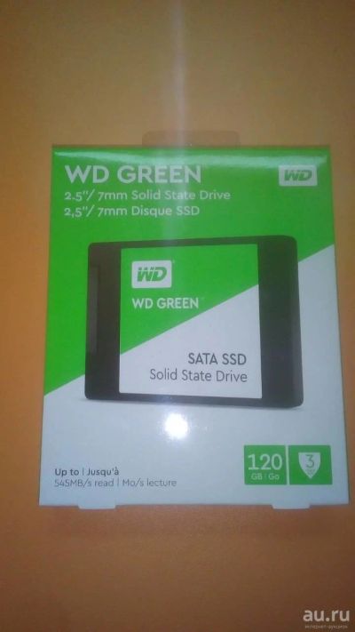 Лот: 13541573. Фото: 1. SSD 120gb SSD WD Sata III. SSD-накопители