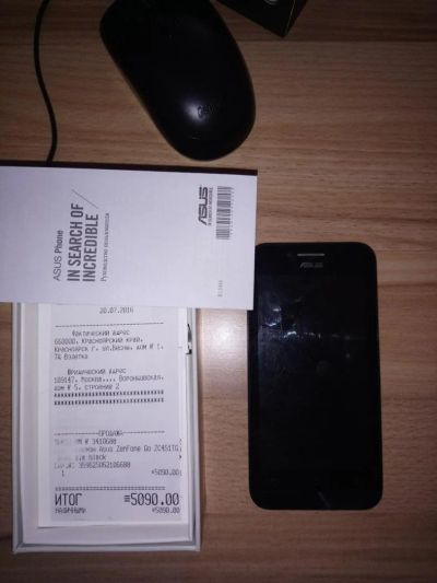 Лот: 10042843. Фото: 1. Asus Zenfone GO. Смартфоны