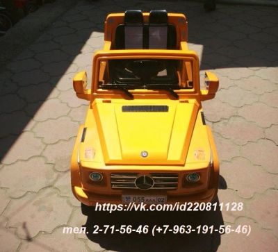 Лот: 4281744. Фото: 1. Mersedes Amg в золотом цвете(Цена... Детские электромобили