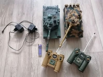 Лот: 23688209. Фото: 1. Танковый бой на радиоуправлении... Военная тема