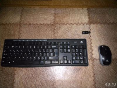 Лот: 8859966. Фото: 1. Клавиатура+мышь беспроводная Logitech... Клавиатуры и мыши