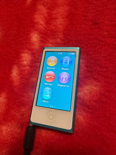 Лот: 21387059. Фото: 1. iPod Nano (7th Gen) / 16GB / MD477LL... Плееры