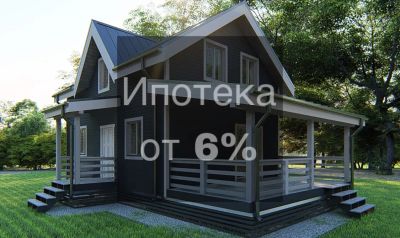 Лот: 24639255. Фото: 1. Новый Каркасный дом 89 кв.м. с... Дома