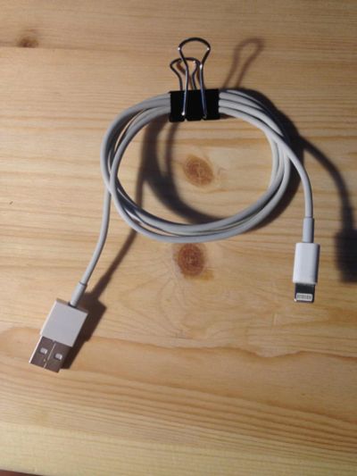 Лот: 7603637. Фото: 1. Apple Lightning USB (не оригинал... Дата-кабели, переходники