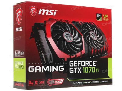 Лот: 12537742. Фото: 1. MSI GeForce GTX 1070 Ti Gaming... Видеокарты