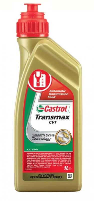 Лот: 14493157. Фото: 1. Castrol Transmax CVT 1L (трансмиссионное... Масла, жидкости