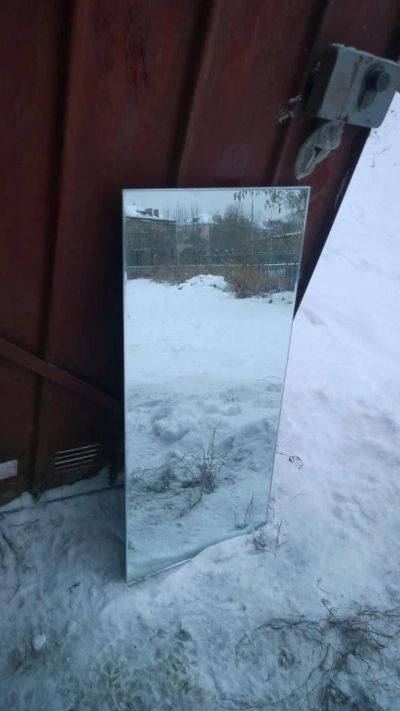 Лот: 8539048. Фото: 1. зеркало с фацетом по трем сторонам... Зеркала