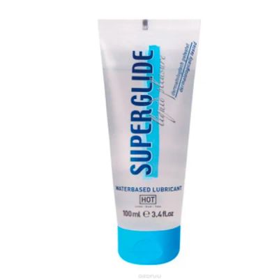 Лот: 19967891. Фото: 1. Лубрикант на водной основе Superglide... Интимная косметика, смазки
