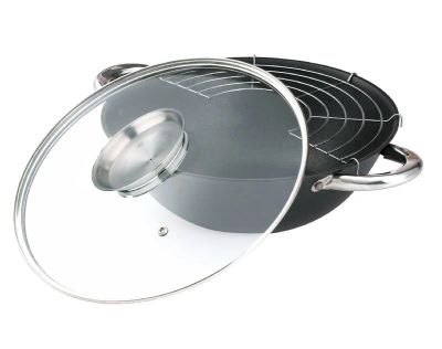 Лот: 13510283. Фото: 1. Казан чугунный Mercury c крышкой... Жаровни, казаны