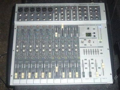 Лот: 1291130. Фото: 1. Phonic MM1805X. 14-ти канальный... Микшеры, предусилители, микрофонные эффекты