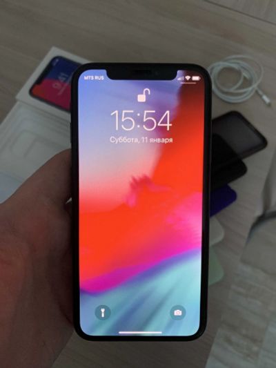 Лот: 15279221. Фото: 1. iPhone X (10), 64GB, Space Gray... Смартфоны