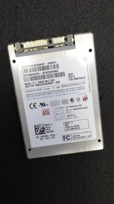 Лот: 4897112. Фото: 1. Samsung mmdoe56g5mxp-0vbh1 SSD... Жёсткие диски (HDD)