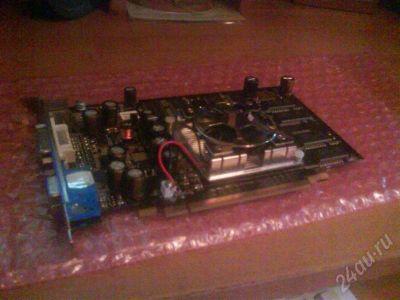 Лот: 477913. Фото: 1. PCI-E GeForce 6600 128 mb 128... Видеокарты