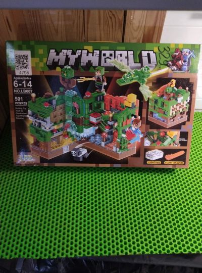 Лот: 21978587. Фото: 1. Конструктор lego minecraft -новый... Конструкторы