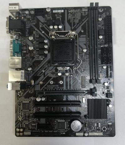 Лот: 17167610. Фото: 1. MB Gigabyte H310M S2P 2.0. Материнские платы