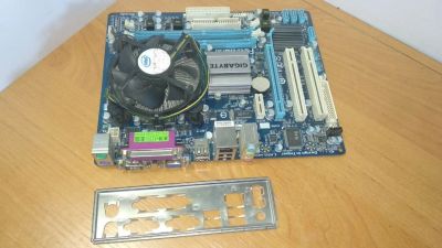 Лот: 17834417. Фото: 1. Материнская плата Gigabyte GA-G41MT-D3. Материнские платы
