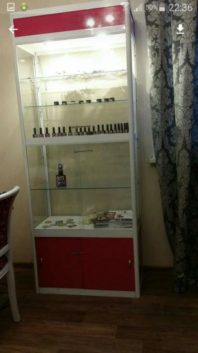 Лот: 11070261. Фото: 1. Витрина с подстветкой. Мебель для торговли