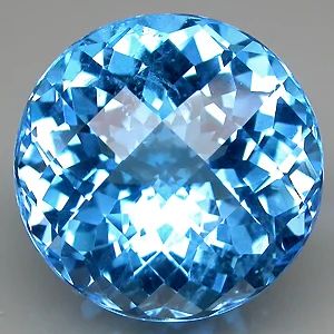 Лот: 3526502. Фото: 1. Топаз 7.73CT SWISS BLUE. Драгоценные и поделочные камни