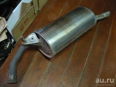 Лот: 12816217. Фото: 1. Глушитель Toyota Fun Cargo NCP21... Выхлопная система