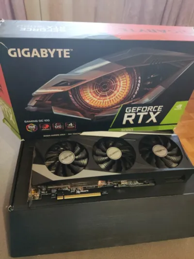 Лот: 21128132. Фото: 1. Видеокарта Gigabyte Gaming OC... Видеокарты