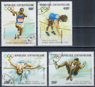 Лот: 25634885. Фото: 1. 1987. Центрально-Африканская Республика... Марки