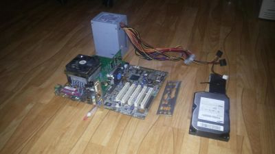 Лот: 6293969. Фото: 1. Комплект, материнская плата ASUS... Компьютеры в сборе