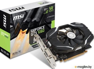 Лот: 9876524. Фото: 1. Новая видеокарта MSI GeForce GTX1060... Видеокарты