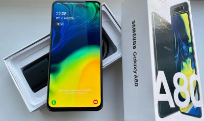 Лот: 17873593. Фото: 1. Samsung Galaxy A80 128гб. Смартфоны
