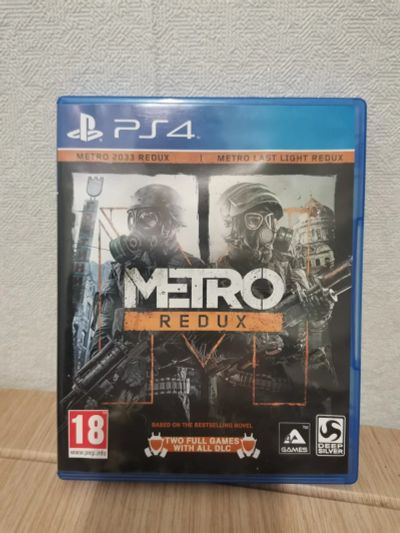 Лот: 13855653. Фото: 1. Metro redux 2 части ps4 метро. Игры для консолей