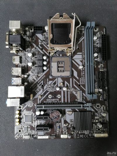 Лот: 18168416. Фото: 1. Материнская плата Gigabyte H310M... Материнские платы