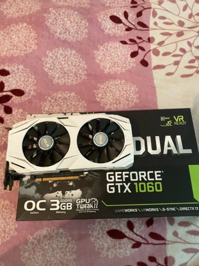 Лот: 20317896. Фото: 1. GTX 1060 3gb. Видеокарты