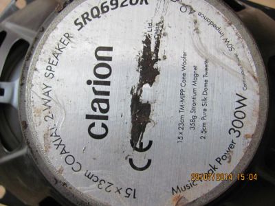 Лот: 4340583. Фото: 1. Двухполосная коаксиальная Clarion... Акустика автомобильная
