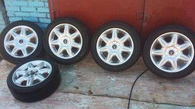 Лот: 11910073. Фото: 1. Комплект колес Rover 75 (5 штук... Шины на дисках