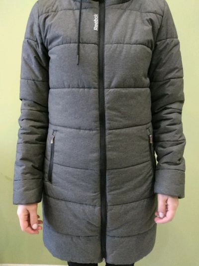 Лот: 11055942. Фото: 1. Пуховик женский xs, reebok. Верхняя одежда