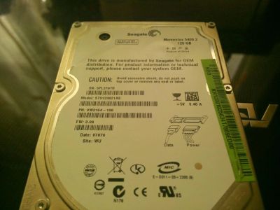 Лот: 5408116. Фото: 1. Жесткий диск Seagate Momentus... Жёсткие диски (HDD)