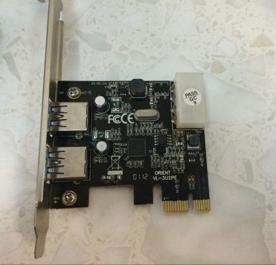 Лот: 8160504. Фото: 1. Контроллер PCI-E VL-3U2PE USB... Платы расширения, контроллеры, доп. порты