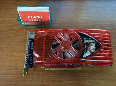 Лот: 11770405. Фото: 1. Видеокарта MSI 9600 GT 512Мb. Видеокарты