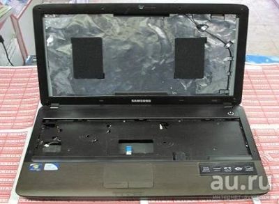 Лот: 8149022. Фото: 1. корпус samsung np-r540h (верх-низ... Корпуса, блоки питания