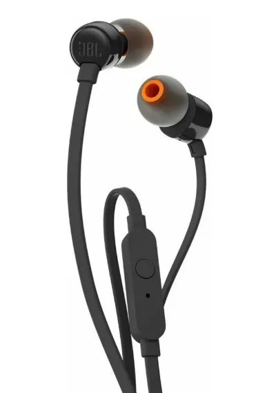 Лот: 25014083. Фото: 1. Гарнитура проводная JBL T110 вставные... Акустические системы