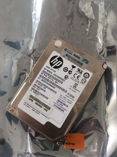 Лот: 17864798. Фото: 1. Жесткий диск для сервера HP EH0146F8QDC... Жёсткие диски (HDD)