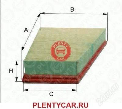 Лот: 2884884. Фото: 1. AP1861Фильтр воздушный. Ford galaxy... Расходные материалы