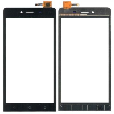 Лот: 12067537. Фото: 1. Тачскрин Micromax Q354 Черный. Дисплеи, дисплейные модули, тачскрины