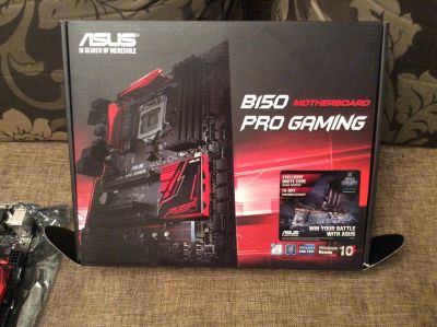 Лот: 12277289. Фото: 1. Asus b150 pro gaming загнут сокет. Материнские платы