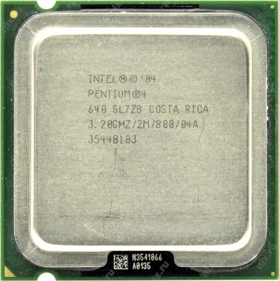 Лот: 7684019. Фото: 1. Процессор CPU Intel Pentium 640... Процессоры