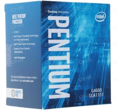 Лот: 12425308. Фото: 1. Процессор Intel Pentium G4600... Процессоры