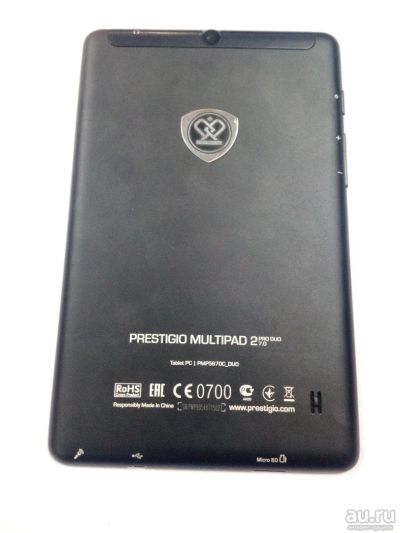 Лот: 9098040. Фото: 1. Задняя крышка Prestigio Multipad... Запчасти для планшетов